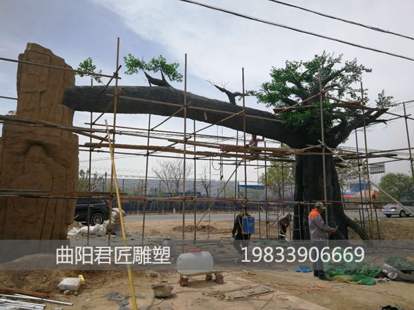 2018年吳忠市林場景觀工程，建設單位吳忠市林場