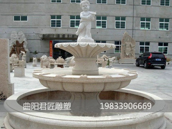 小區石雕噴泉